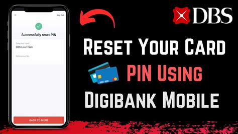 Reset digibank PIN .